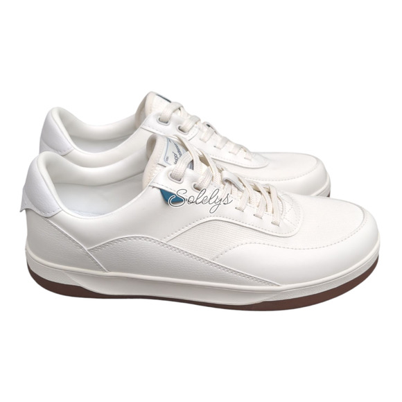 Vessi Courtside Classic Men 11 Off White Vegan Waterproof Casual Lace Up Sneaker - Picture 5 of 11
